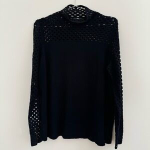RIANI Black Cowl Neck Sweater